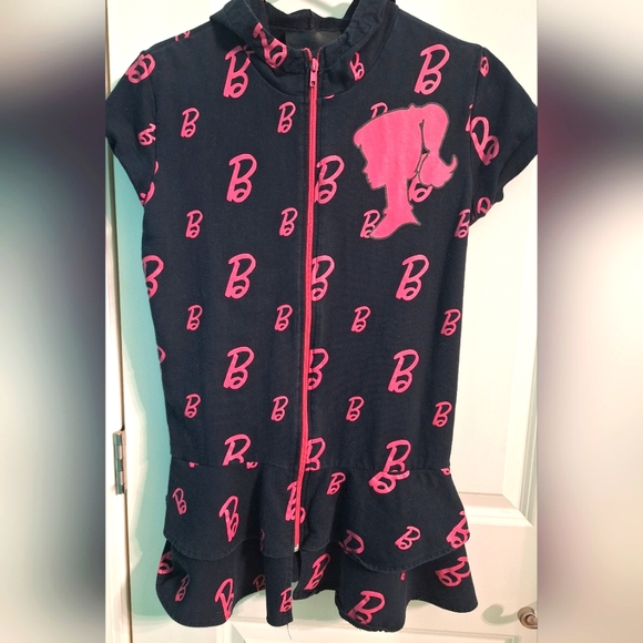 Vintage Barbie Dress Cover up Costume Zip Up with Hood. - Picture 1 of 4